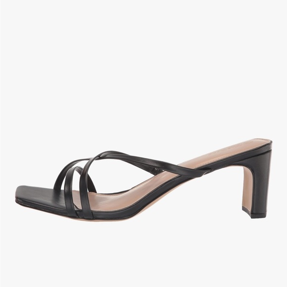 The Drop Women's Sz 12 Amelie Strappy Square Toe Heeled Sandal - Picture 4 of 8